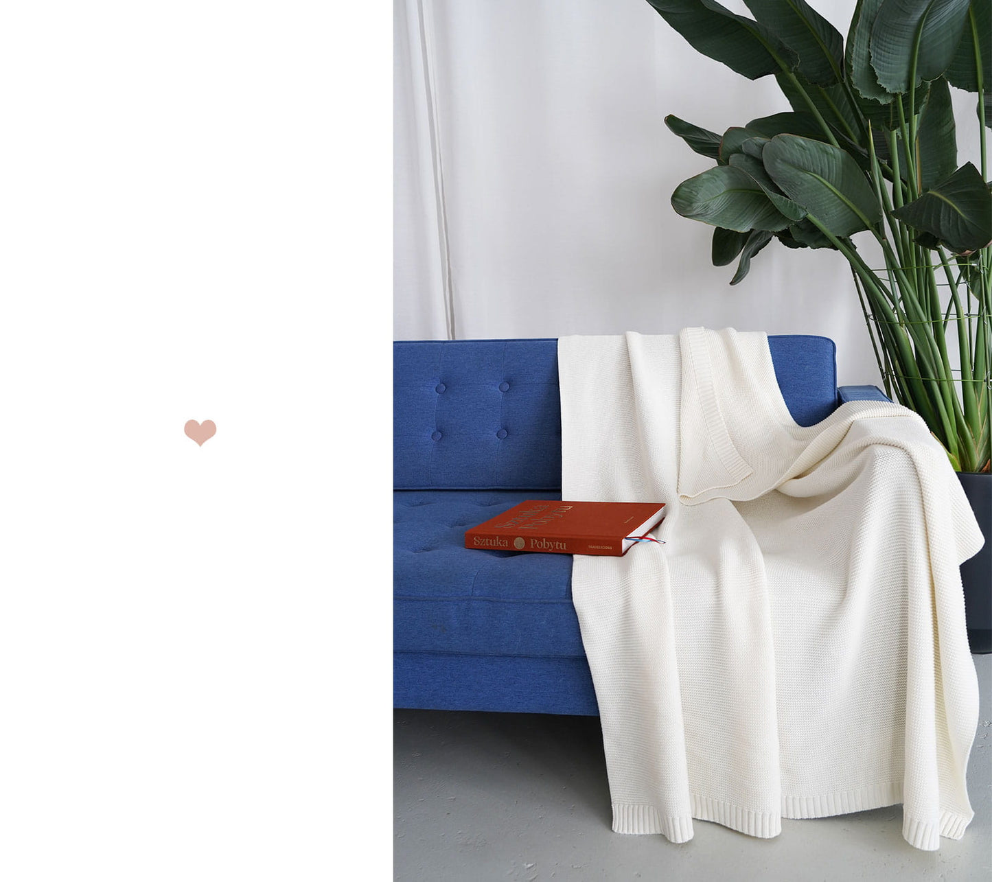 All-season bamboo blanket XL, 160x120 cm - coconut