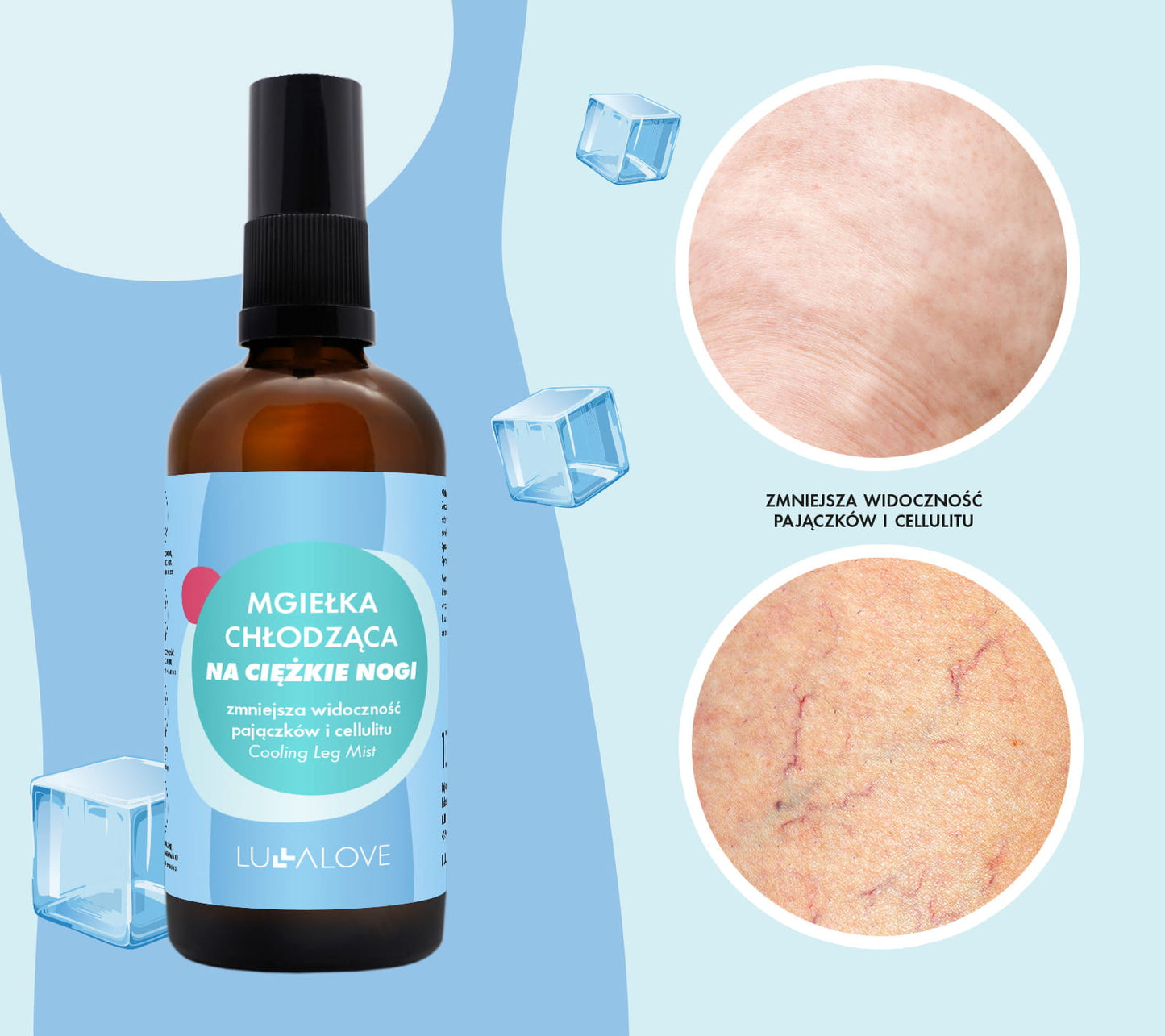 Cooling Mist for Heavy Legs