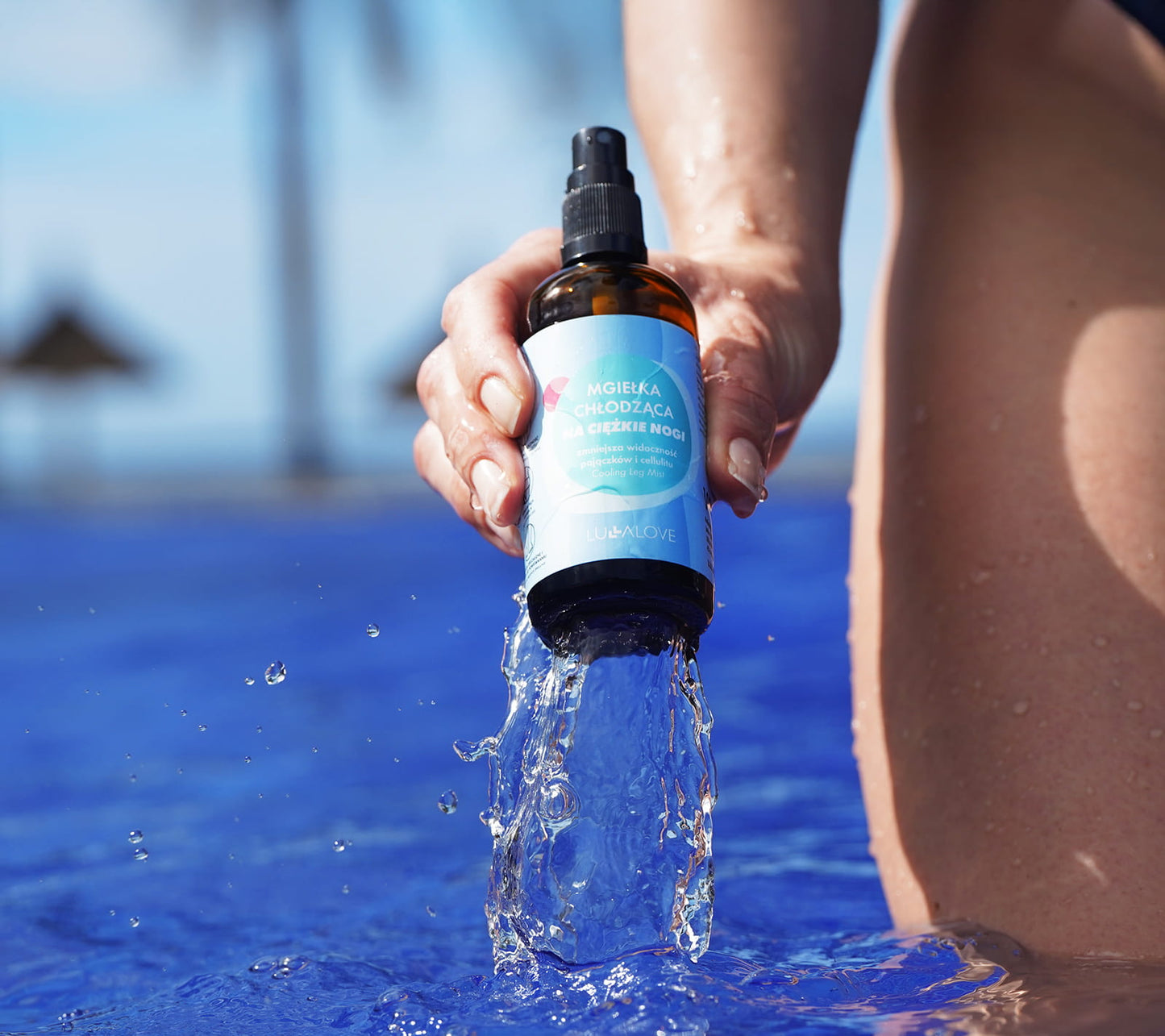 Cooling Mist for Heavy Legs