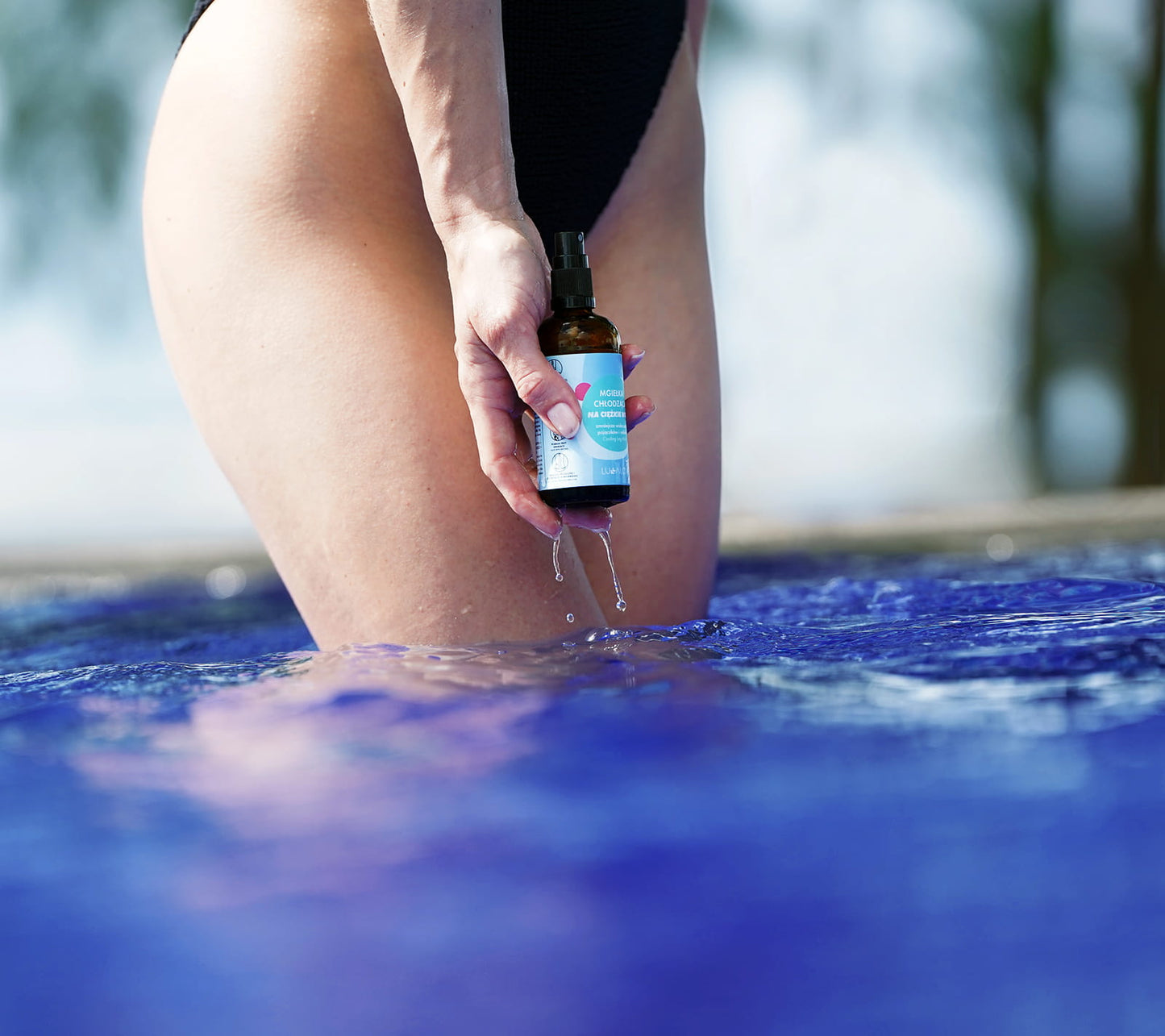 Cooling Mist for Heavy Legs