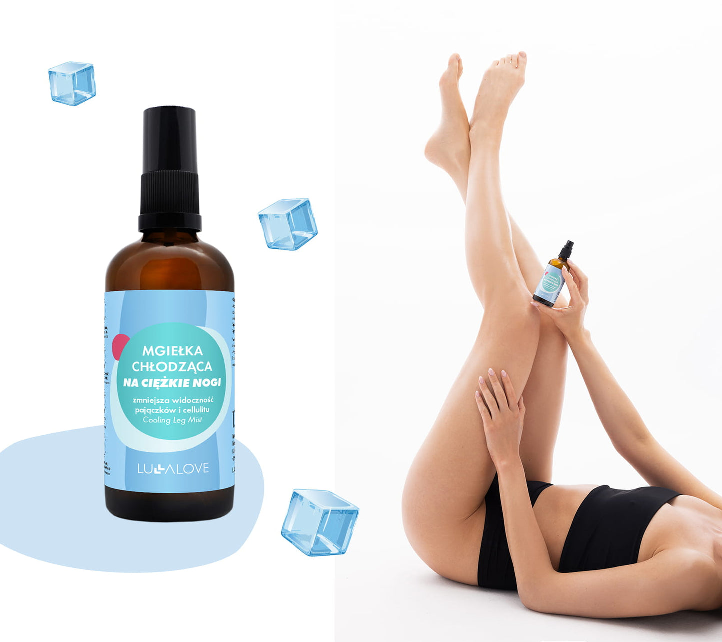 Cooling Mist for Heavy Legs