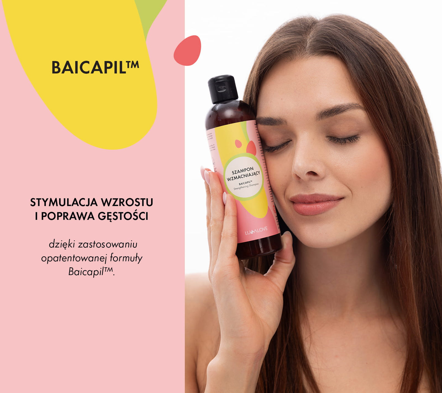 Strengthening Shampoo with Baicapil™ – Juicy Pomelo Scent