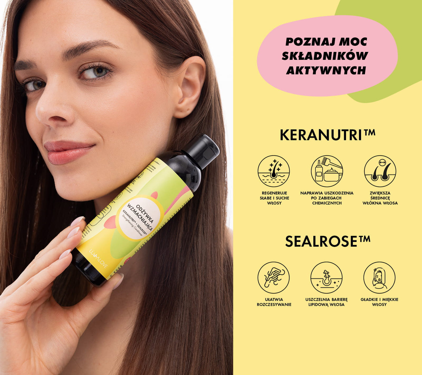 Hair Strengthening Conditioner with Keranutri™ + Sealrose™