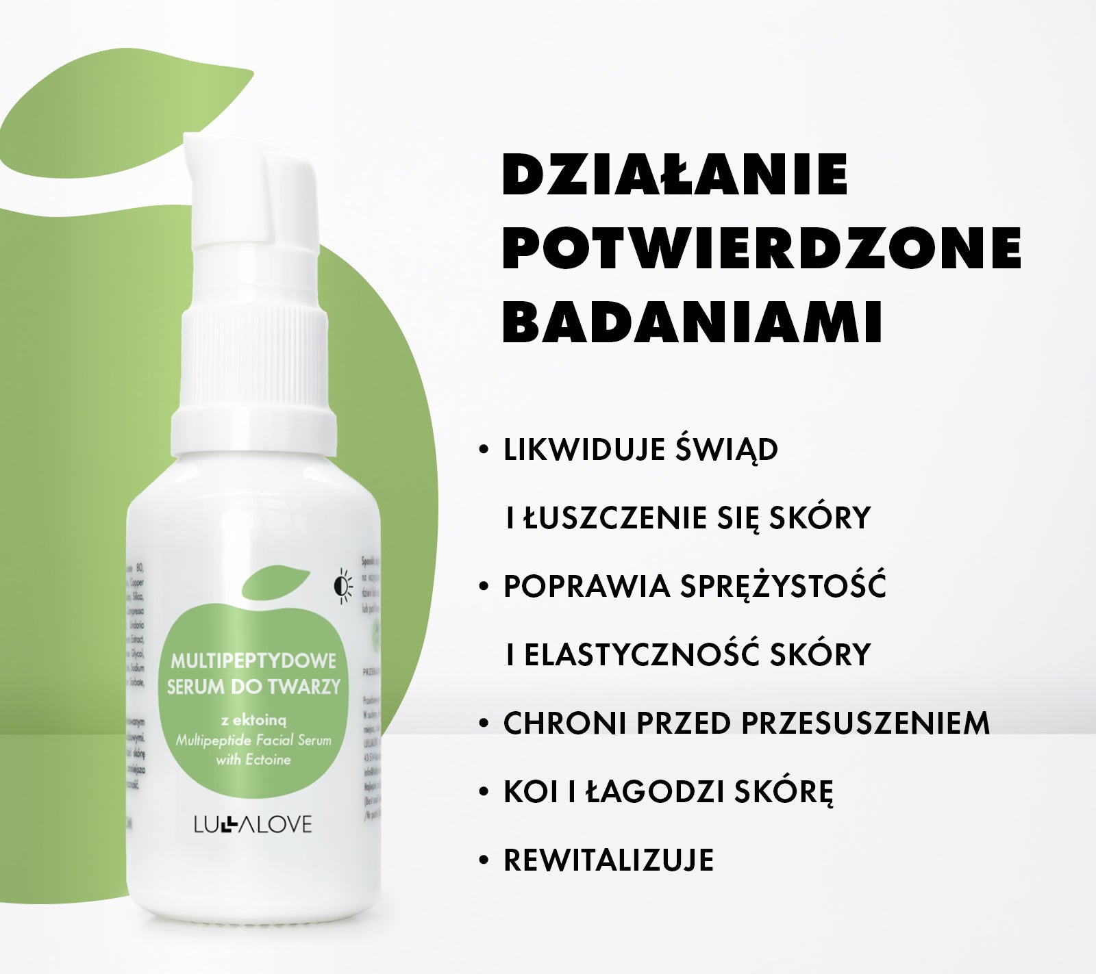 Lullalove Multi-Peptide Face Serum with Ectoine | Lullalove UK