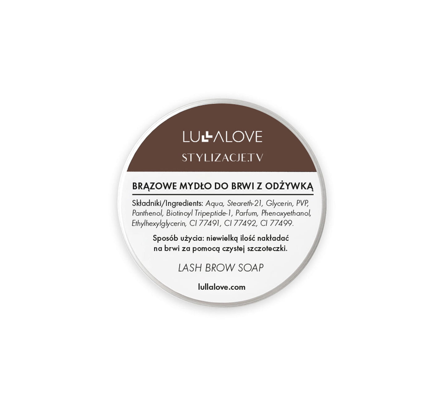 Eyebrow Styling Soap with Conditioner - Brown