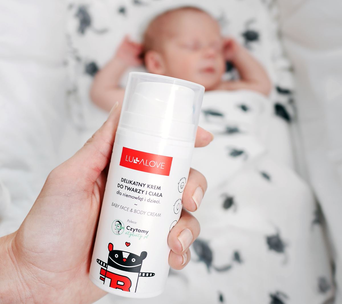 Baby lotion for face & body Cosmetics Lullalove UK