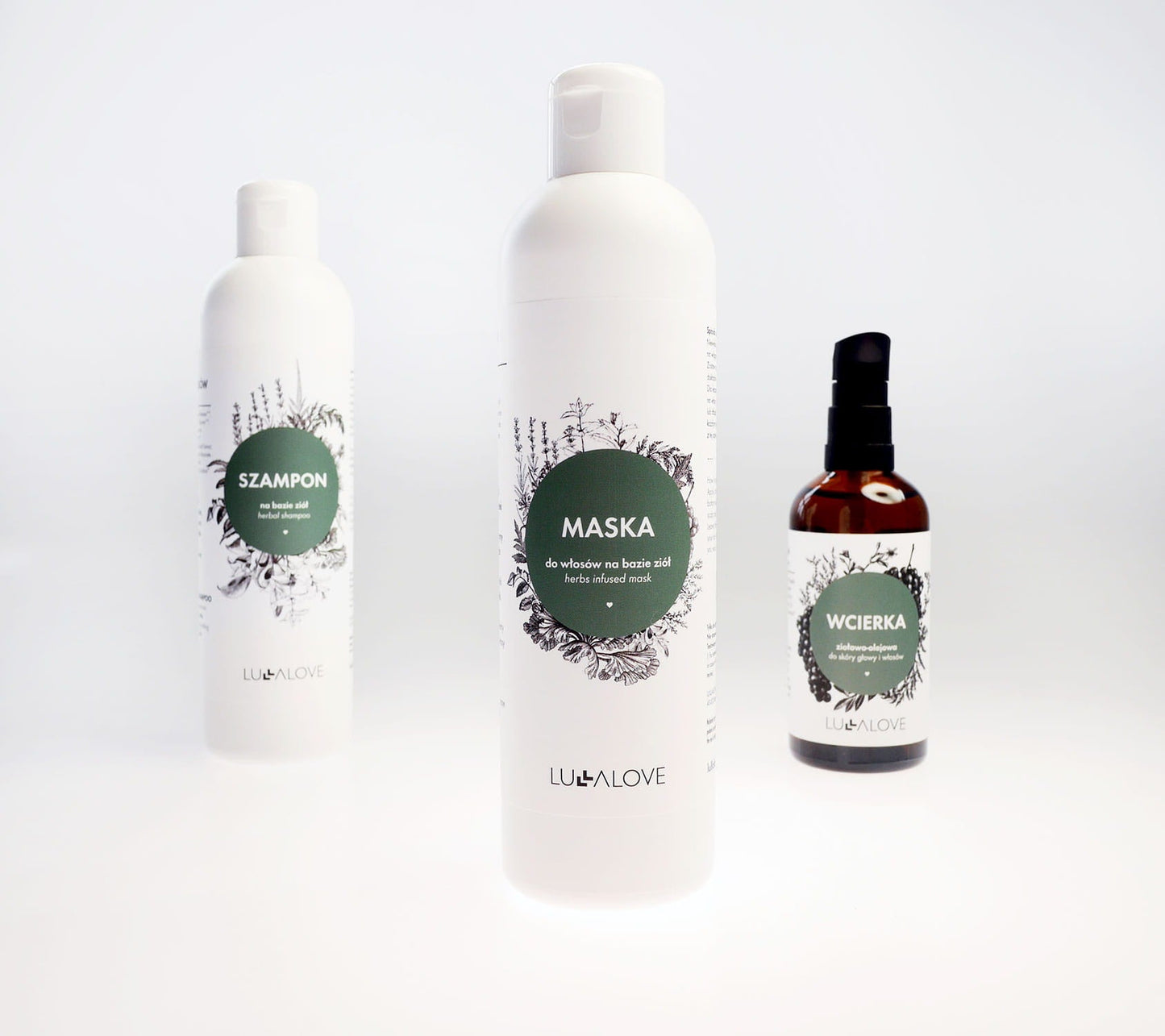 Herbal hair mask Cosmetics Lullalove UK