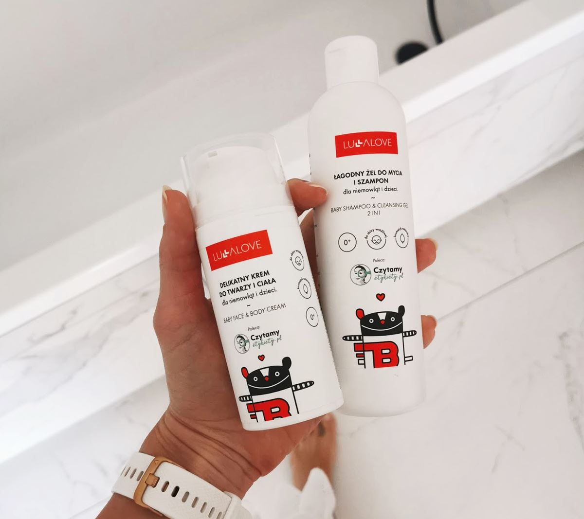 Mild baby wash & shampoo Cosmetics Lullalove