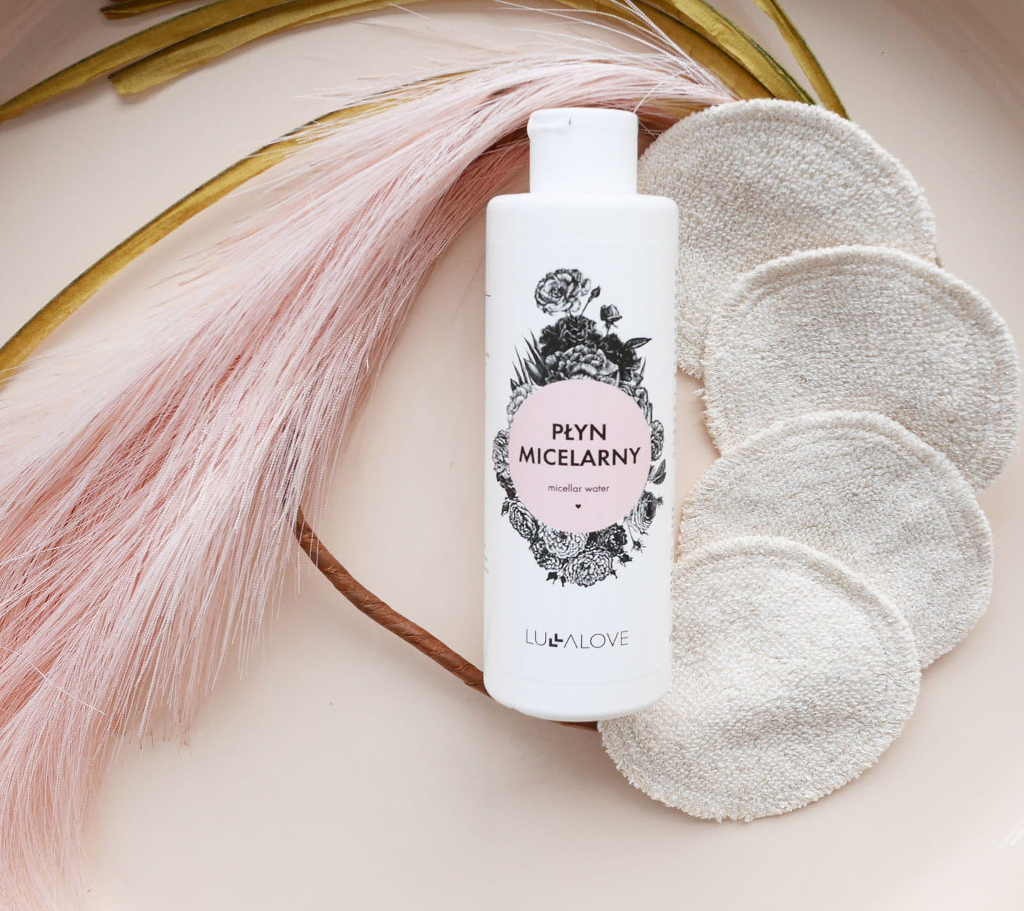 Natural micellar water Cosmetics Lullalove UK