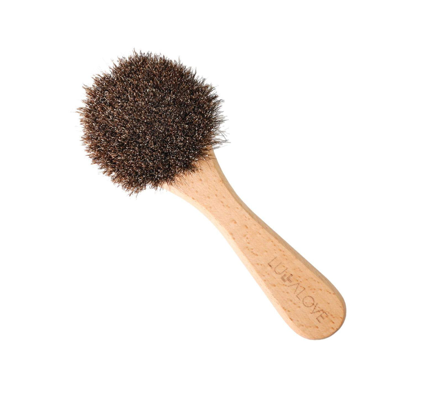 Professional face and neck brush - natural bristle Brush Lullalove