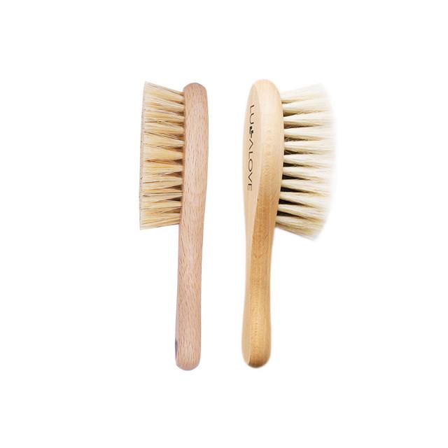 Set of 2 baby hairbrushes - cradle cap & soft brush Brush Lullalove 