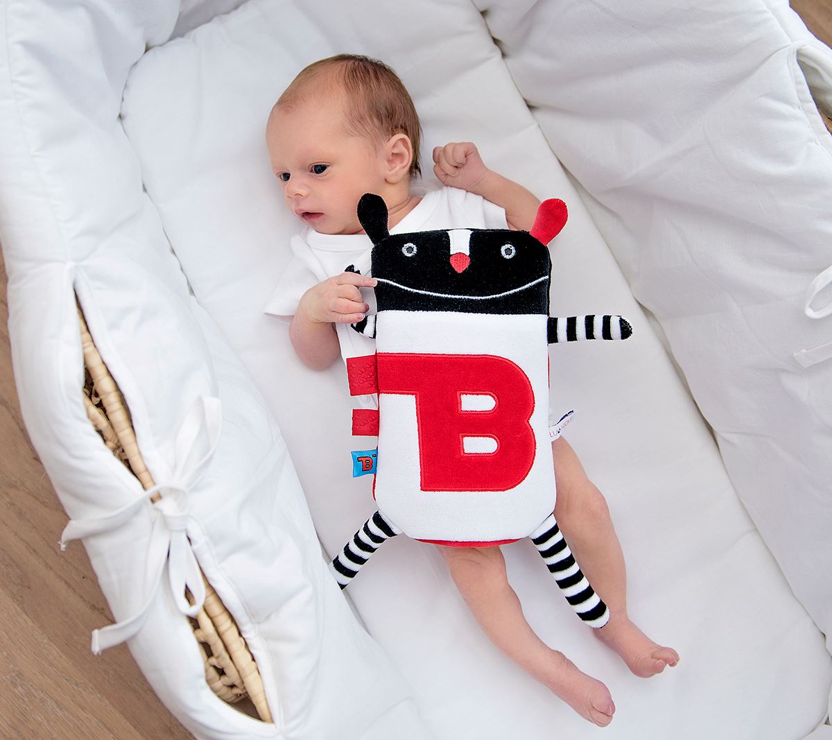 SuperToy Mr B - sensory toy with anti-colic thermal pouch Toy Lullalove