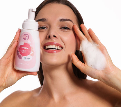 Washing foam for body & intimate hygiene