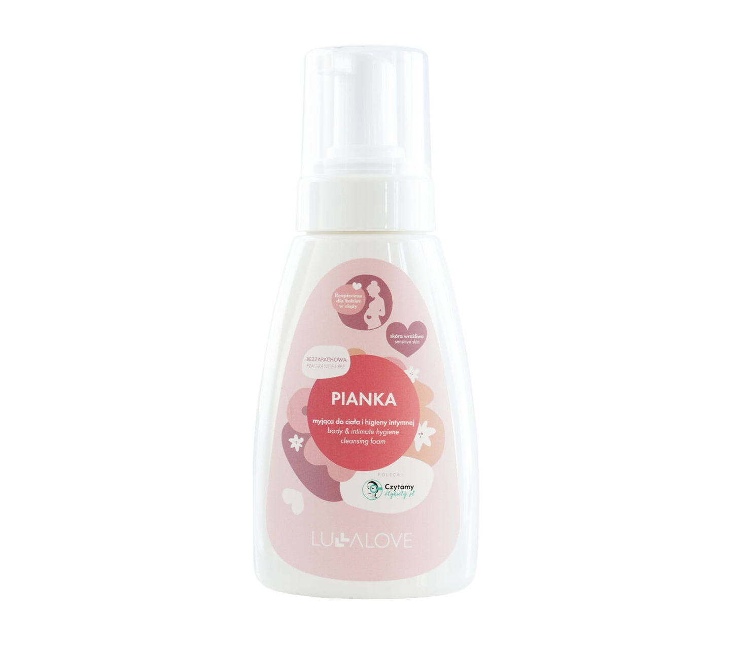 Washing foam for body & intimate hygiene