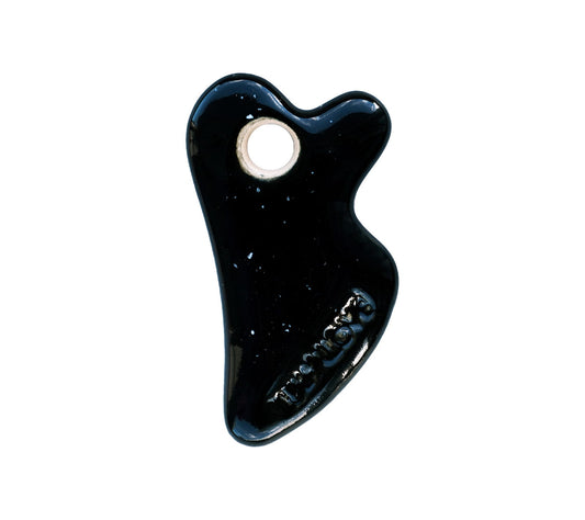 Ceramic Gua Sha Massager - Black
