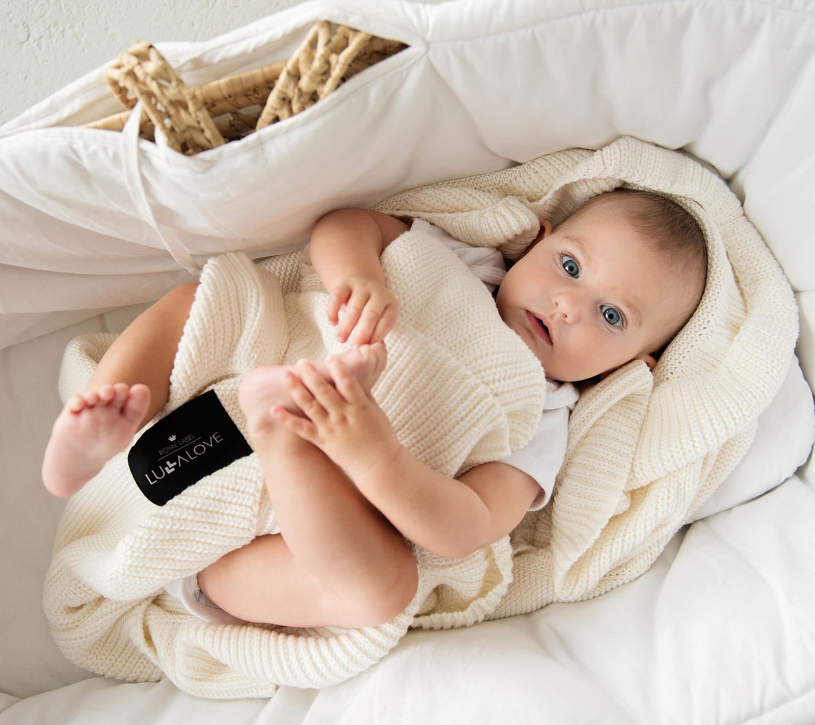 Coconut Soft Bamboo Blanket Iflin My Cozy Bamboo Baby Blanket