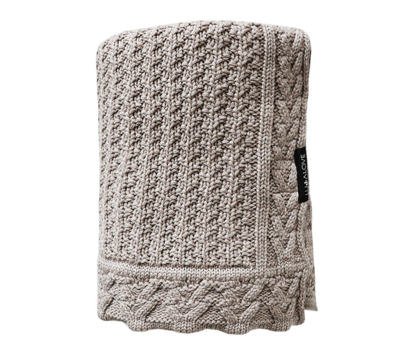 Premium Merino Wool Baby Blanket 