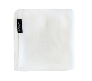 Light bamboo swaddle blanket Bunnies - Coconut