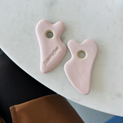 Ceramic Gua Sha Massager - Rose
