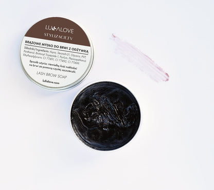 Eyebrow Styling Soap with Conditioner - Brown
