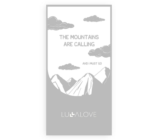 Light & Quick-drying Bamboo Towel - Mountain (2 sizes)