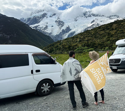 Light & Quick-drying Bamboo Towel - Campervan (2 sizes)