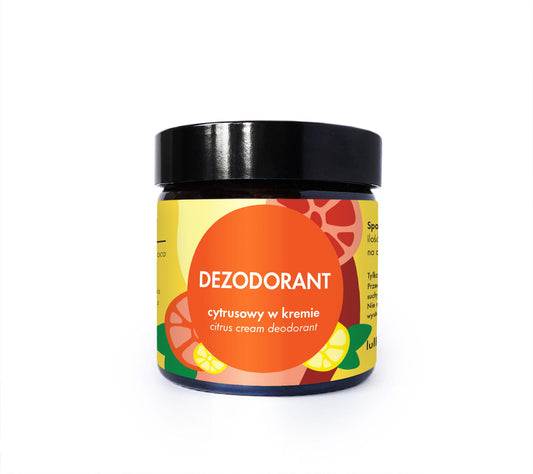 Natural Cream Deodorant - Fresh Citrus