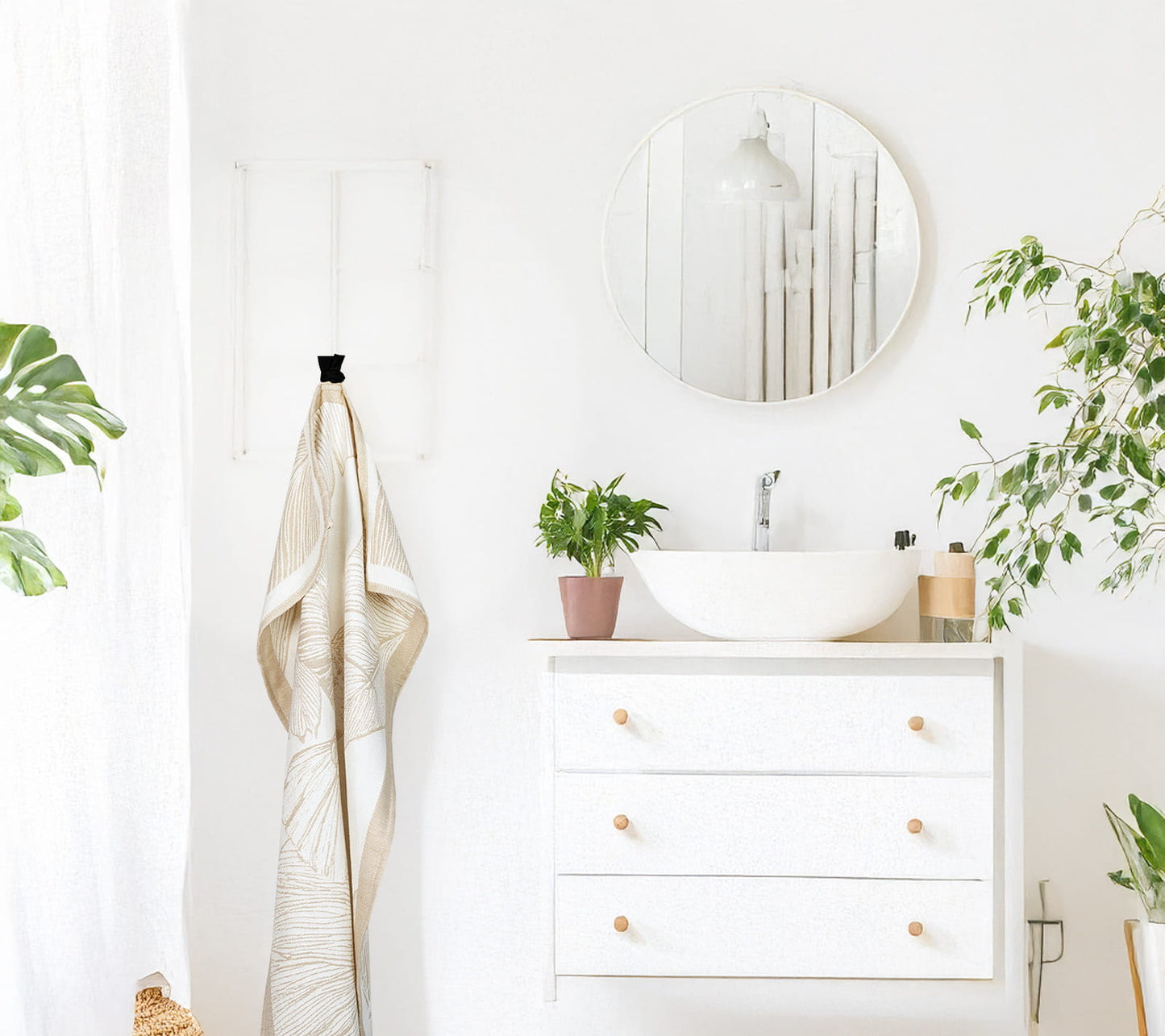 Light & Quick-drying Bamboo Towel - Hummingbird (2 sizes)