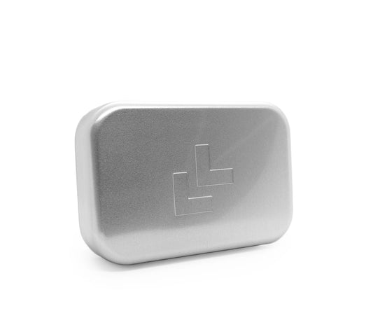 Aluminium Soap Dish – Travel Tin for Solid Cosmetics