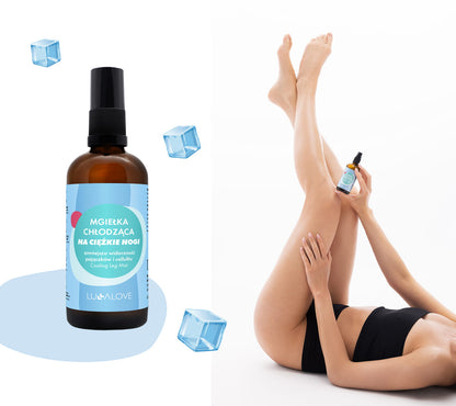 Cooling Mist for Heavy Legs