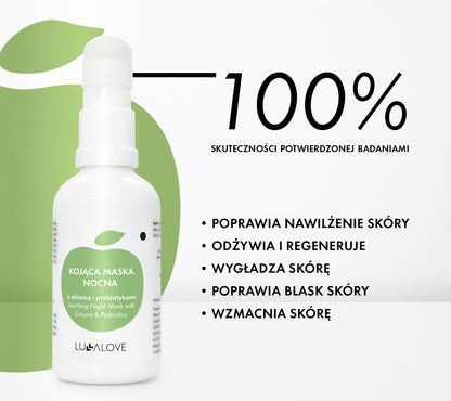 Soothing Overnight Mask with Ectoine & Prebiotics