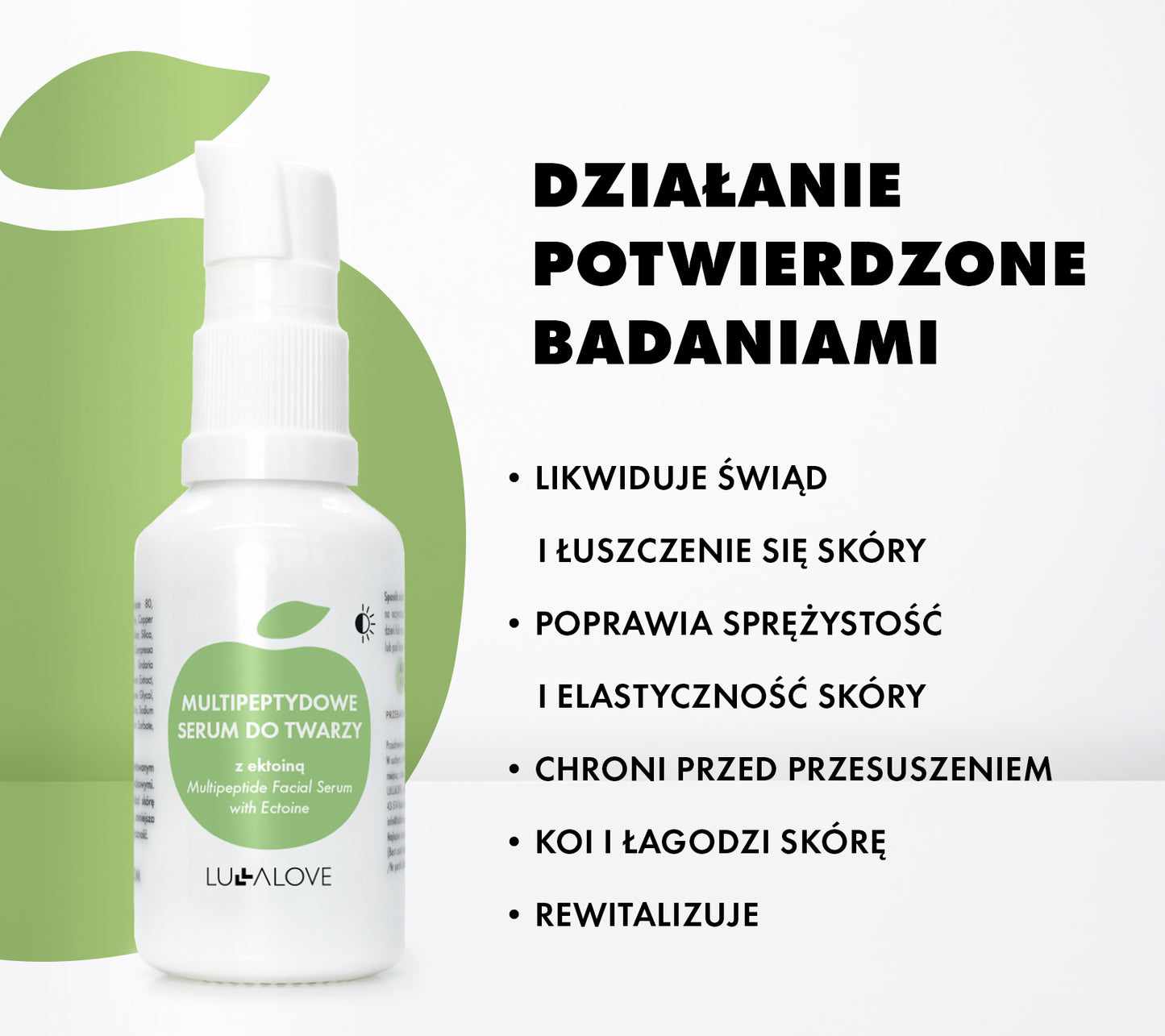 Lullalove Multi-Peptide Face Serum with Ectoine