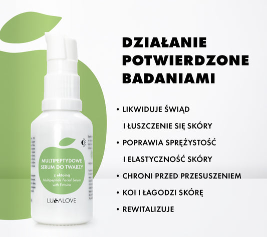 Lullalove Multi-Peptide Face Serum with Ectoine