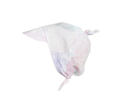 Baby sun hat - boho pink (100% cotton)