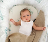 Light 100% Merino Wool Swaddle Blanket - Beige