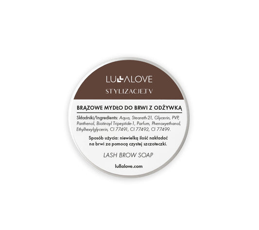 Eyebrow Styling Soap with Conditioner - Brown
