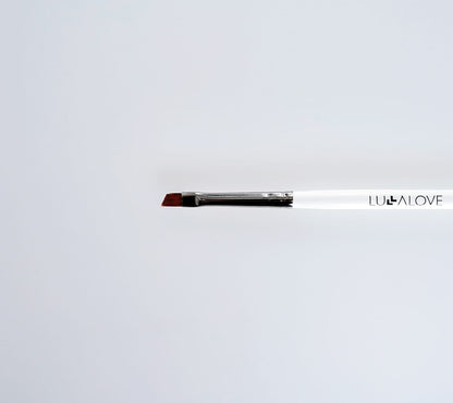 Double-sided eyebrow and eyelash brush