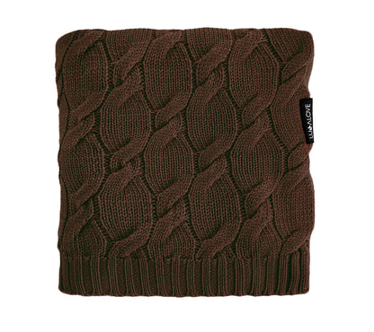Merino Wool Baby Blanket - Chocolate