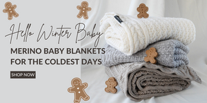 Merino baby blanket