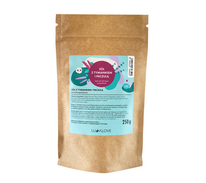 Bath Salts with Thyme and Patchouli