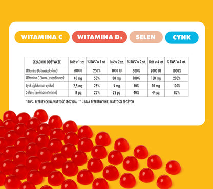 Yaami Immune Support Gummies for Children & Adults