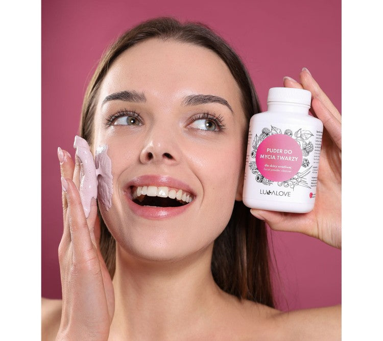 Face Wash Powder - Raspberry