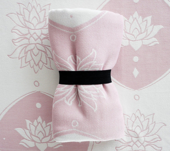 Light & Quick-drying Bamboo Towel - Lotus Flower