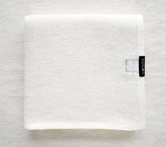 Light 100% Merino Wool Swaddle Blanket - Coconut
