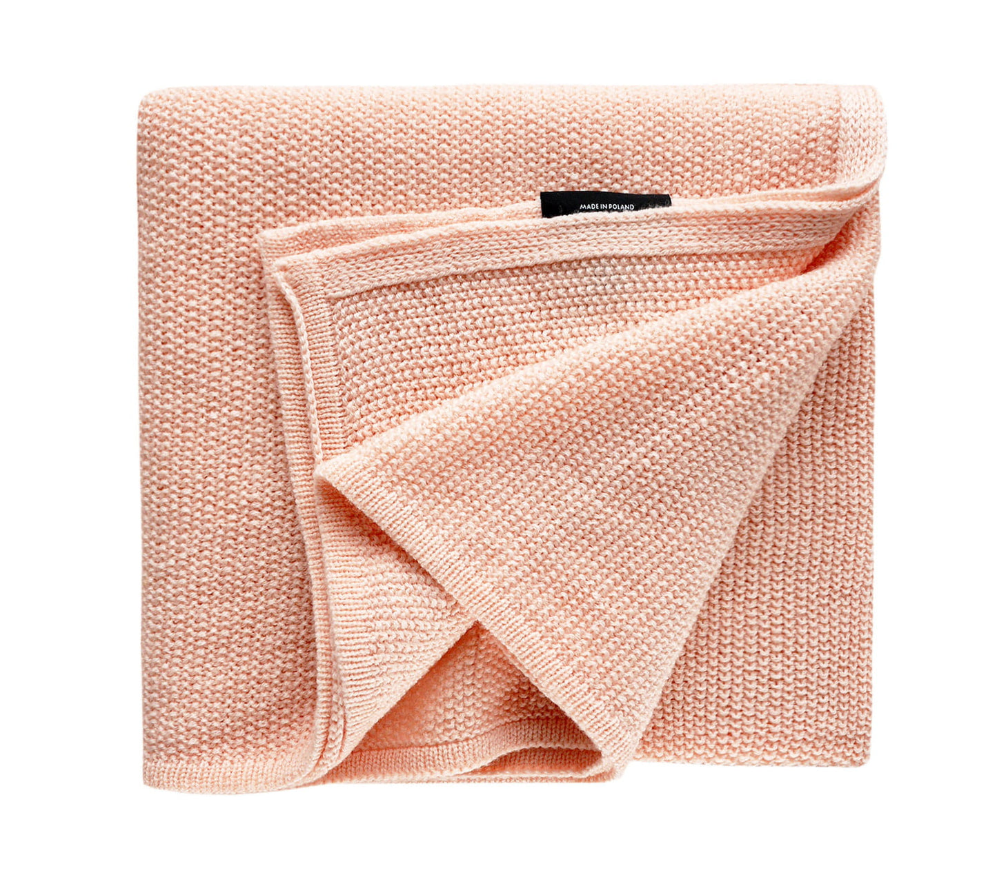 Light 100% Merino Wool Swaddle Blanket - Peach