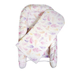 Baby nest - Ferns pink Sleeping nests Lullalove UK 