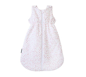 Baby sleeping bag 2.5 Tog (3-20 months) with hypo-allergenic silicone filling - pink flowers Sleeping bag Lullalove UK 