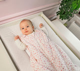 Baby sleeping bag 2.5 Tog (3-20 months) with hypo-allergenic silicone filling - pink flowers Sleeping bag Lullalove UK 