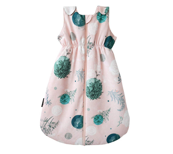 Baby sleeping bag 2.5 Tog (3-20 months) with hypo-allergenic silicone filling - Rose garden Sleeping bag Lullalove UK 