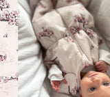 Baby sleeping bag 2.5 Tog (3-20 months) with hypo-allergenic silicone filling - Sakura Sleeping bag Lullalove UK 
